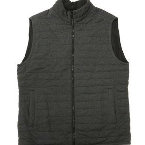 Robert Barakett Mens Full Zip Vest Reversible L